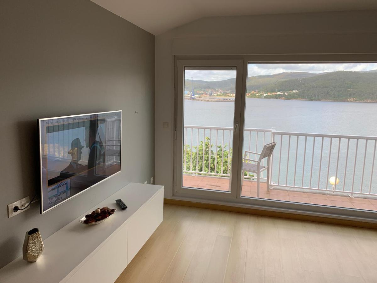 Apartamento Praia De Quenxe Corcubión Eksteriør bilde
